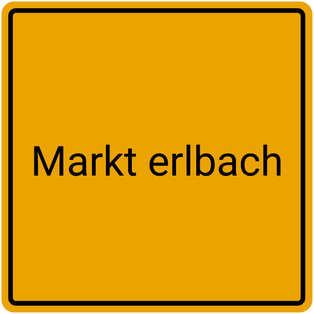 Meldebestätigung Markt Erlbach